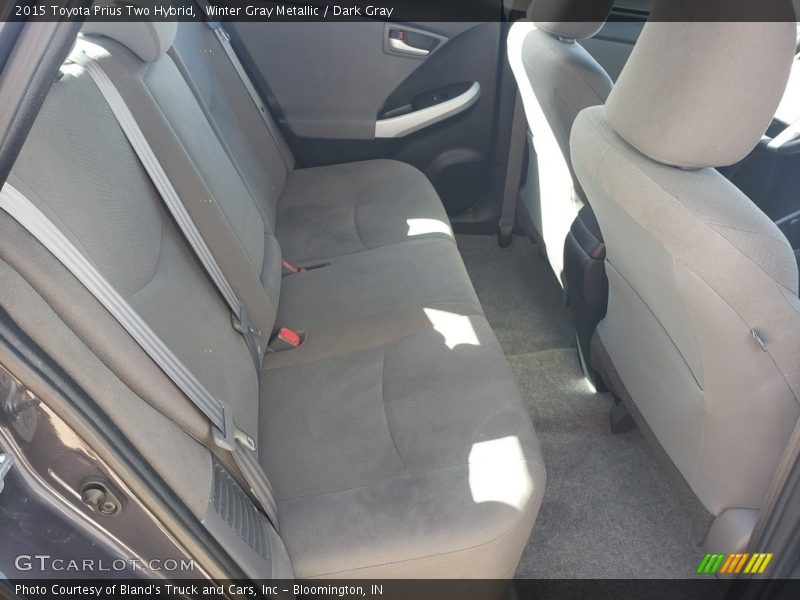 Winter Gray Metallic / Dark Gray 2015 Toyota Prius Two Hybrid
