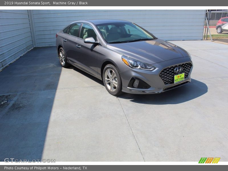 Machine Gray / Black 2019 Hyundai Sonata Sport