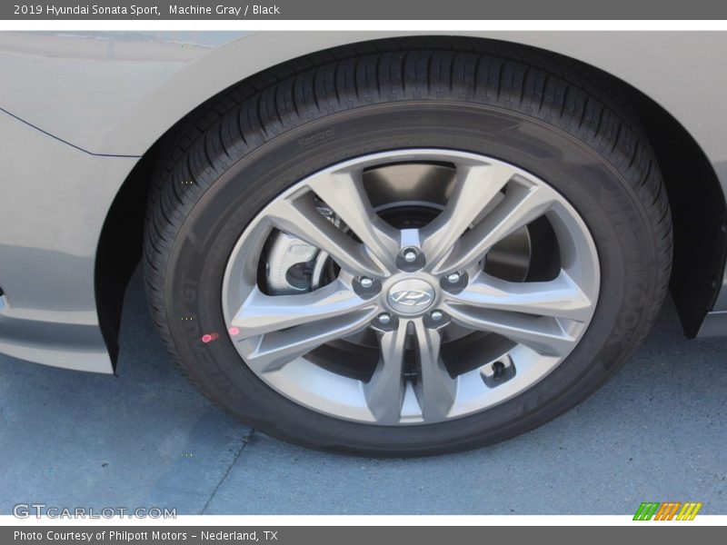 Machine Gray / Black 2019 Hyundai Sonata Sport