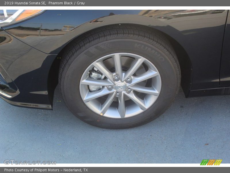 Phantom Black / Gray 2019 Hyundai Sonata SE