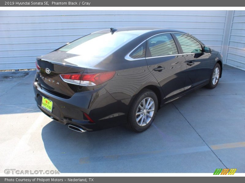 Phantom Black / Gray 2019 Hyundai Sonata SE