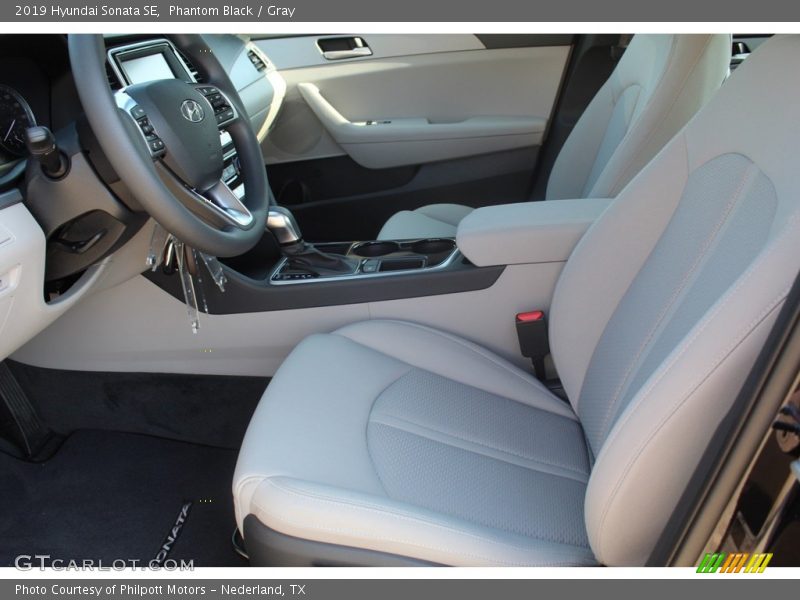 Phantom Black / Gray 2019 Hyundai Sonata SE