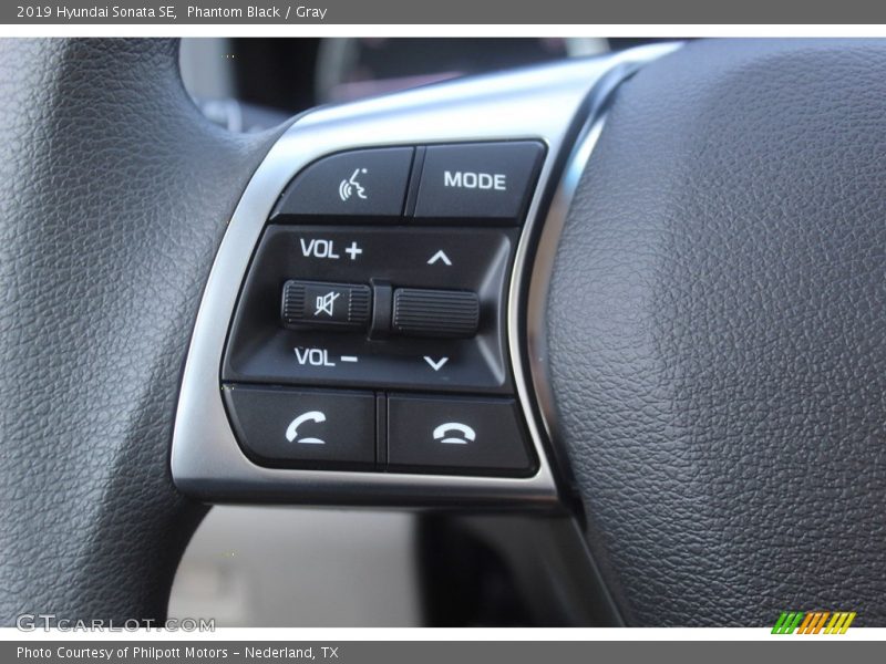 Phantom Black / Gray 2019 Hyundai Sonata SE