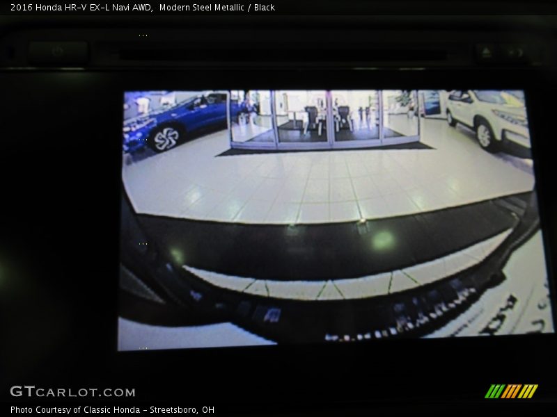 Modern Steel Metallic / Black 2016 Honda HR-V EX-L Navi AWD