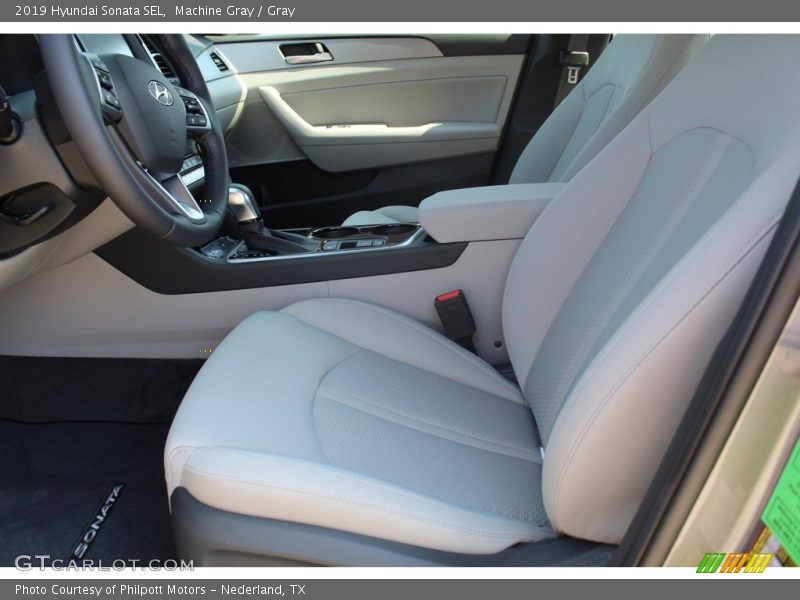 Machine Gray / Gray 2019 Hyundai Sonata SEL