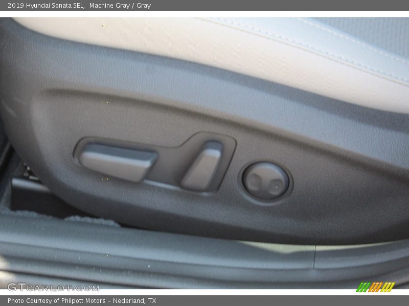 Machine Gray / Gray 2019 Hyundai Sonata SEL