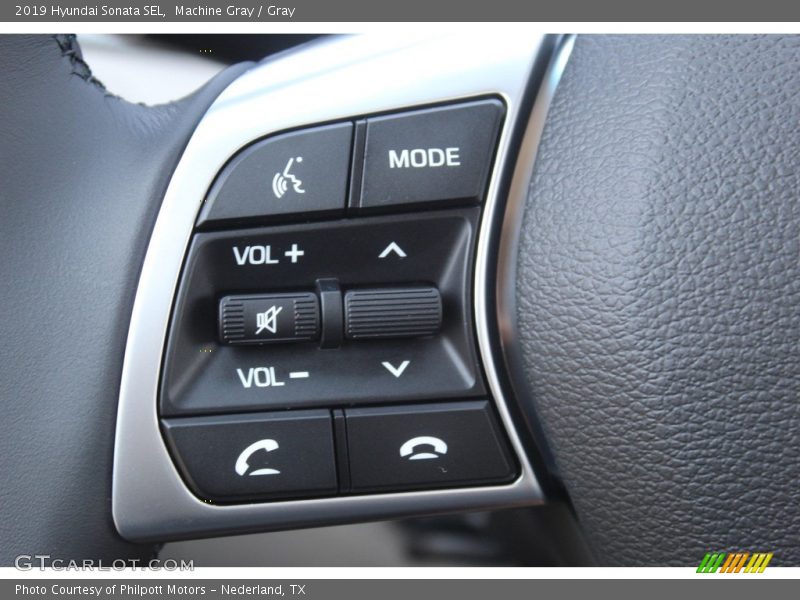Machine Gray / Gray 2019 Hyundai Sonata SEL