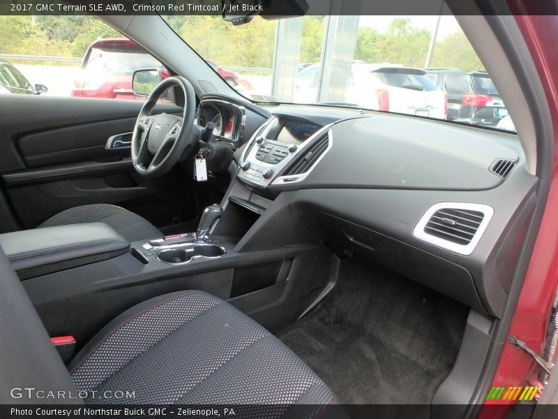 Crimson Red Tintcoat / Jet Black 2017 GMC Terrain SLE AWD