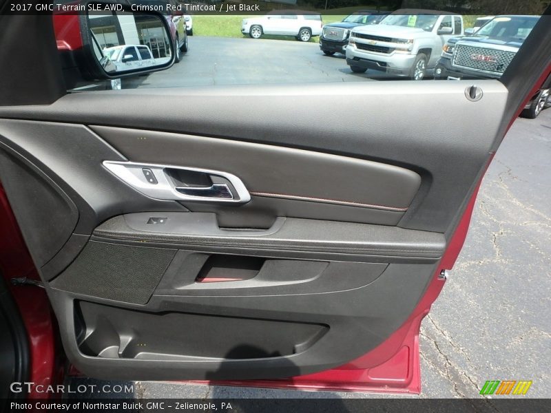 Crimson Red Tintcoat / Jet Black 2017 GMC Terrain SLE AWD