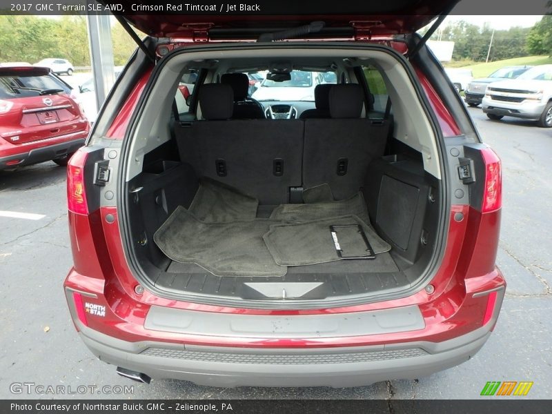 Crimson Red Tintcoat / Jet Black 2017 GMC Terrain SLE AWD