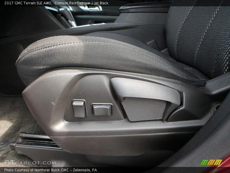 Crimson Red Tintcoat / Jet Black 2017 GMC Terrain SLE AWD