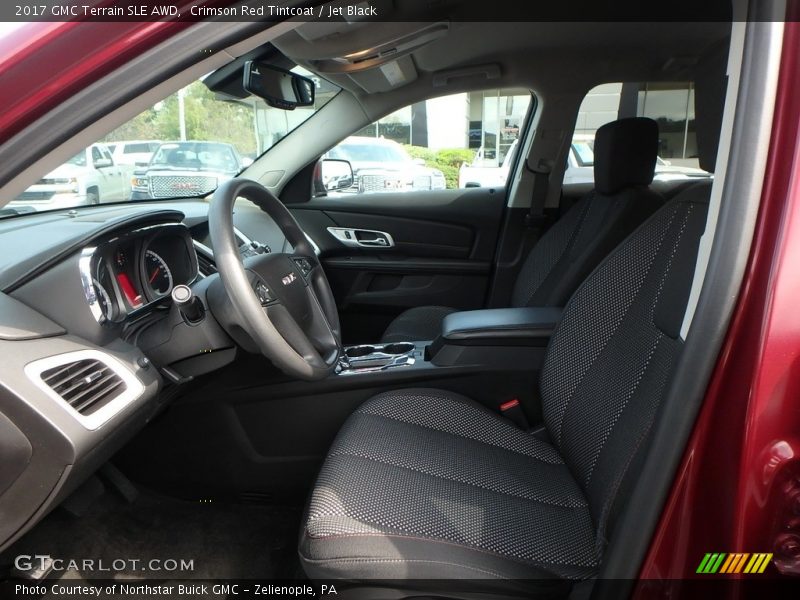 Crimson Red Tintcoat / Jet Black 2017 GMC Terrain SLE AWD
