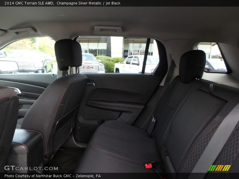 Champagne Silver Metallic / Jet Black 2014 GMC Terrain SLE AWD