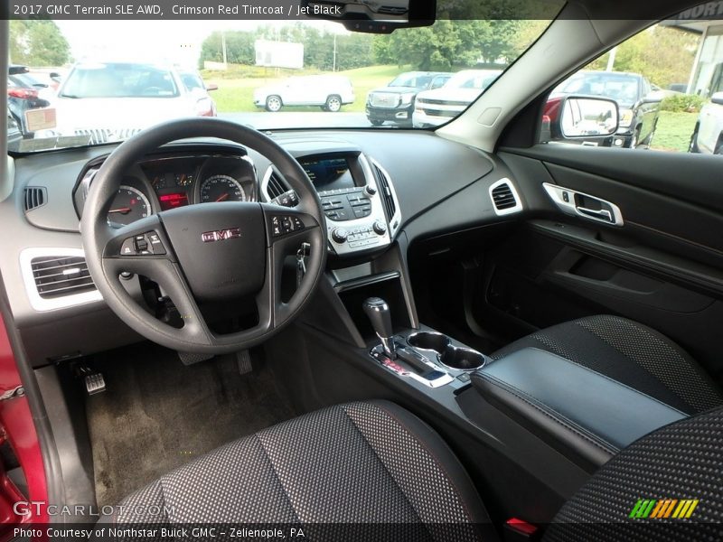 Crimson Red Tintcoat / Jet Black 2017 GMC Terrain SLE AWD