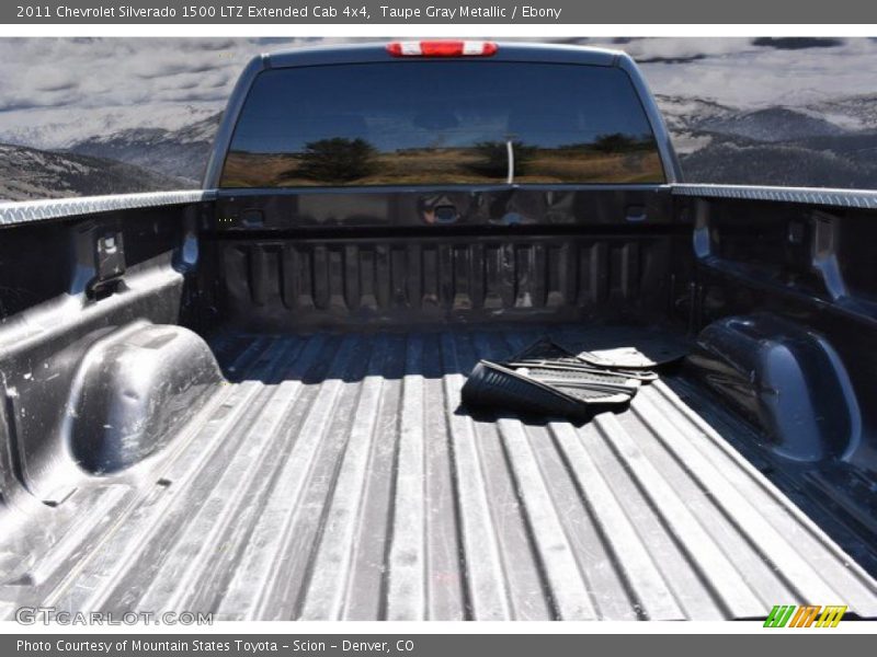 Taupe Gray Metallic / Ebony 2011 Chevrolet Silverado 1500 LTZ Extended Cab 4x4