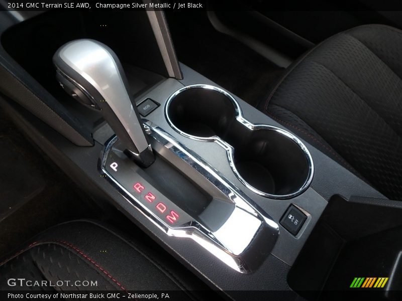 Champagne Silver Metallic / Jet Black 2014 GMC Terrain SLE AWD