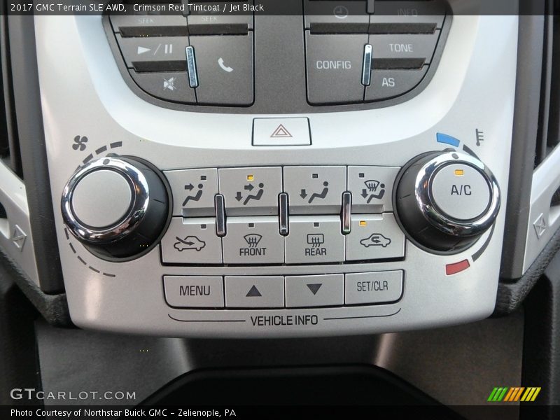 Crimson Red Tintcoat / Jet Black 2017 GMC Terrain SLE AWD