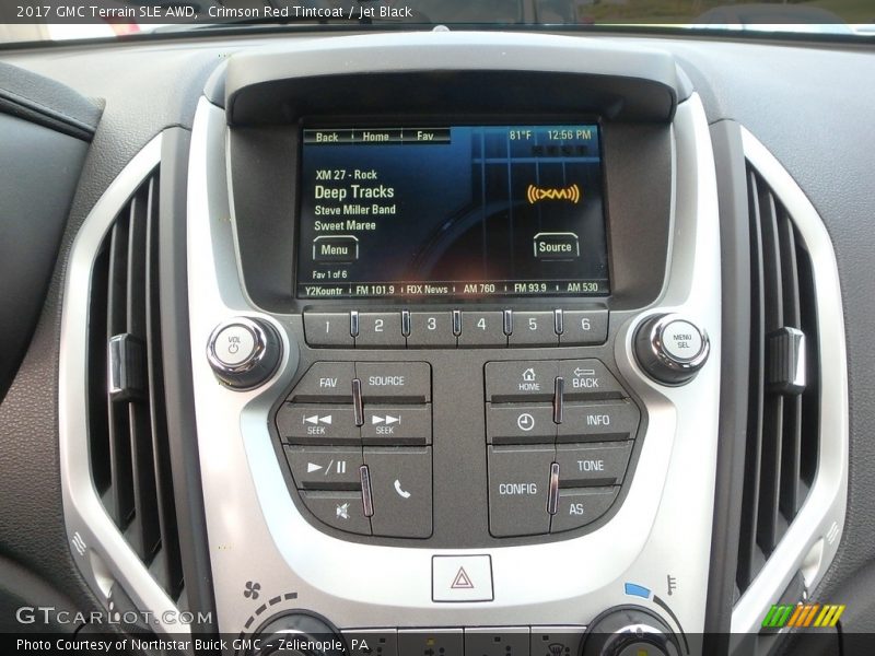 Crimson Red Tintcoat / Jet Black 2017 GMC Terrain SLE AWD