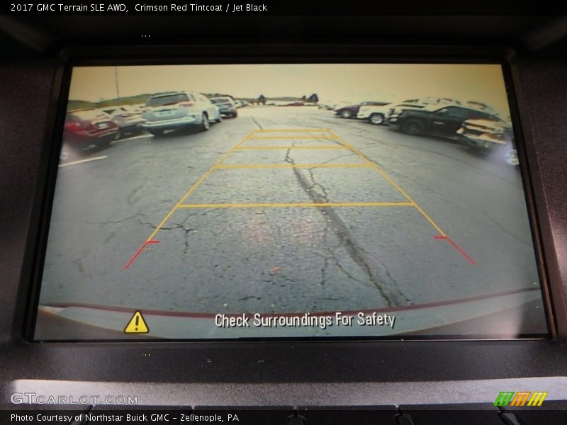 Crimson Red Tintcoat / Jet Black 2017 GMC Terrain SLE AWD