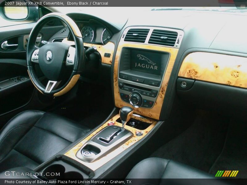 Ebony Black / Charcoal 2007 Jaguar XK XK8 Convertible