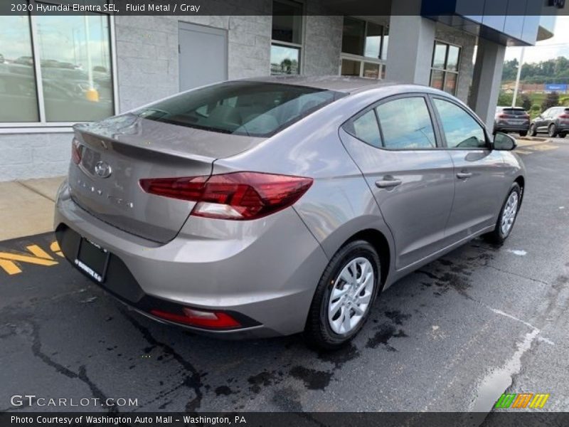 Fluid Metal / Gray 2020 Hyundai Elantra SEL