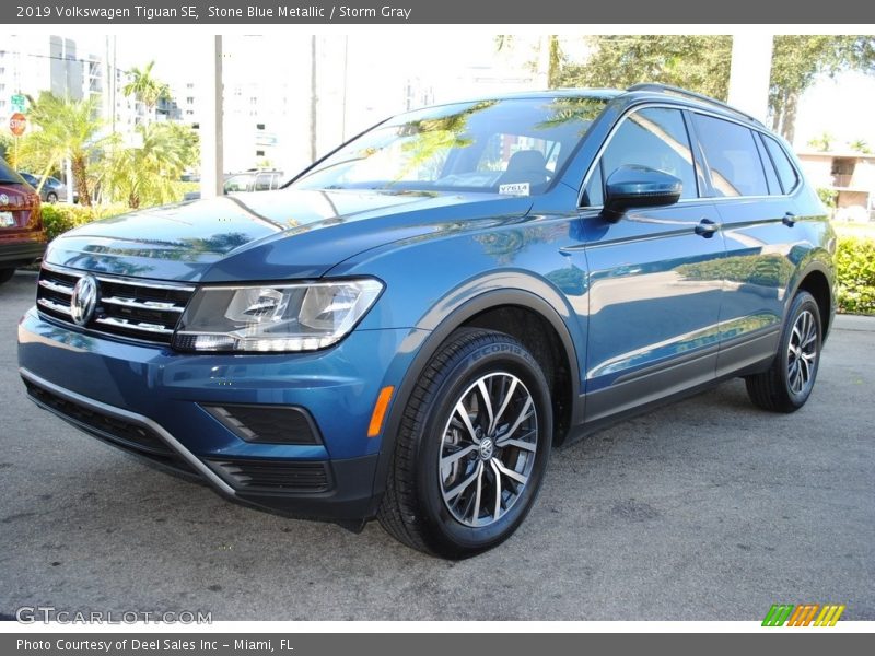  2019 Tiguan SE Stone Blue Metallic