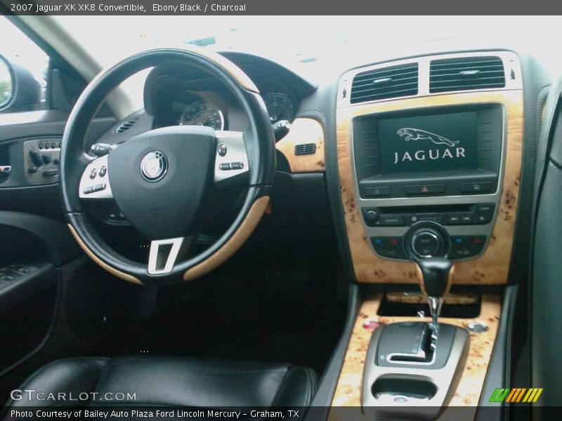 Ebony Black / Charcoal 2007 Jaguar XK XK8 Convertible