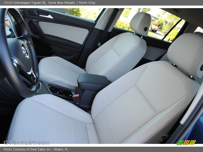 Front Seat of 2019 Tiguan SE