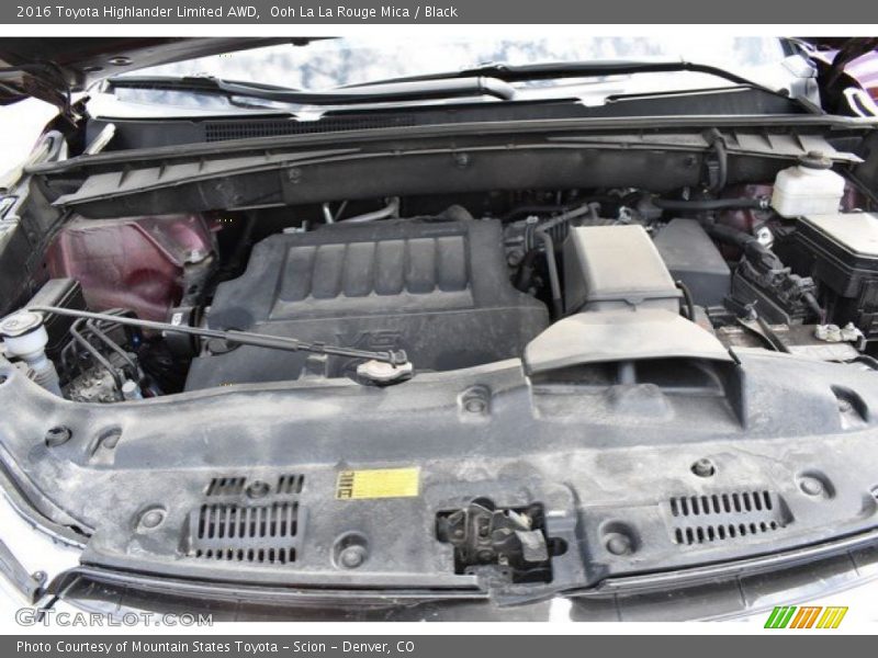 Ooh La La Rouge Mica / Black 2016 Toyota Highlander Limited AWD