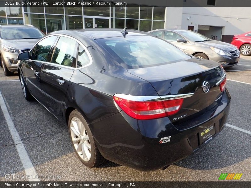 Carbon Black Metallic / Medium Titanium 2013 Buick Verano FWD