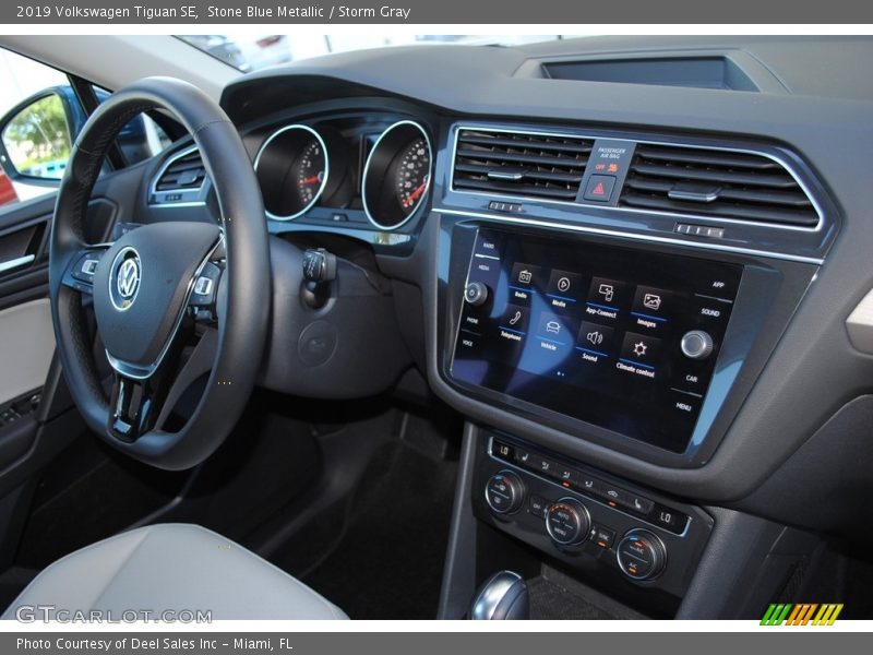 Controls of 2019 Tiguan SE