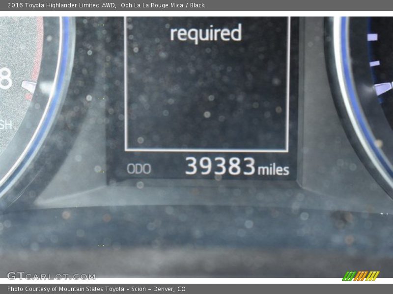 Ooh La La Rouge Mica / Black 2016 Toyota Highlander Limited AWD