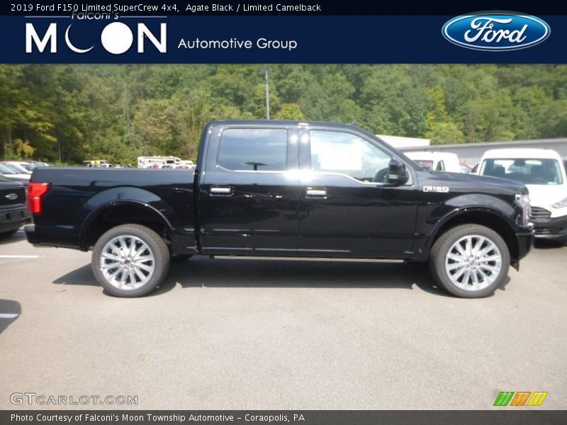 Agate Black / Limited Camelback 2019 Ford F150 Limited SuperCrew 4x4