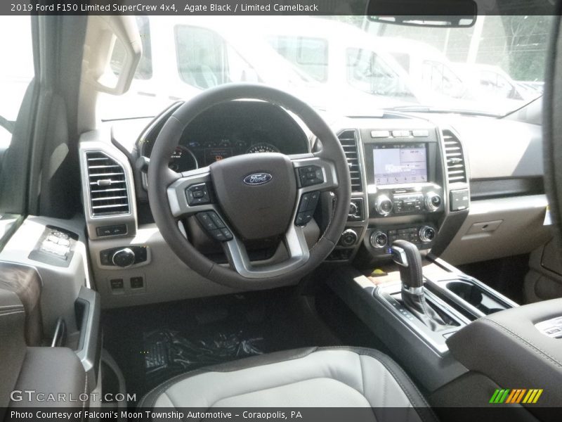 Front Seat of 2019 F150 Limited SuperCrew 4x4