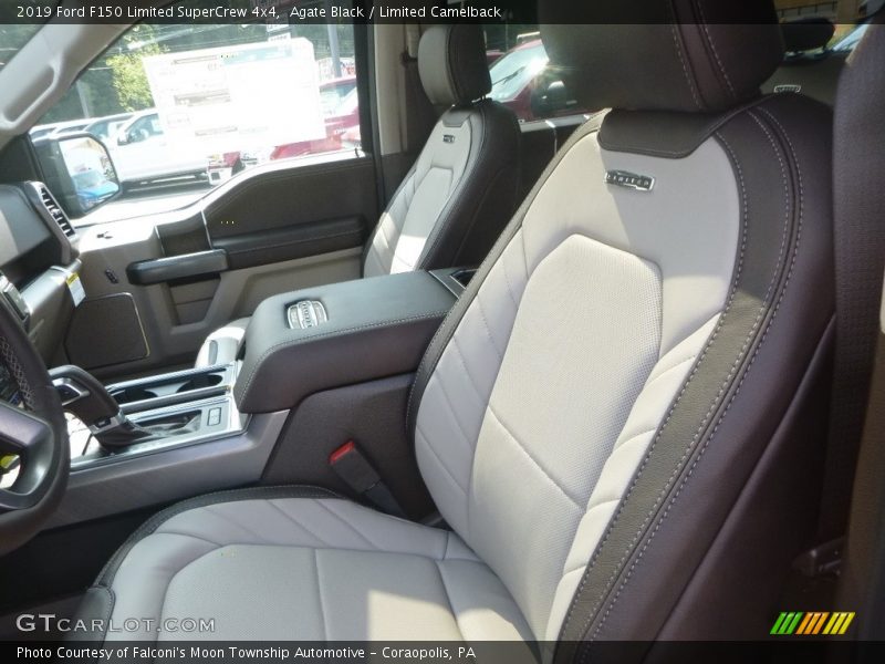 Front Seat of 2019 F150 Limited SuperCrew 4x4