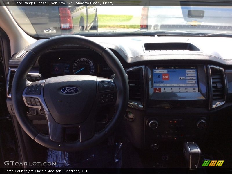 Shadow Black / Ebony 2019 Ford Ranger Lariat SuperCrew 4x4