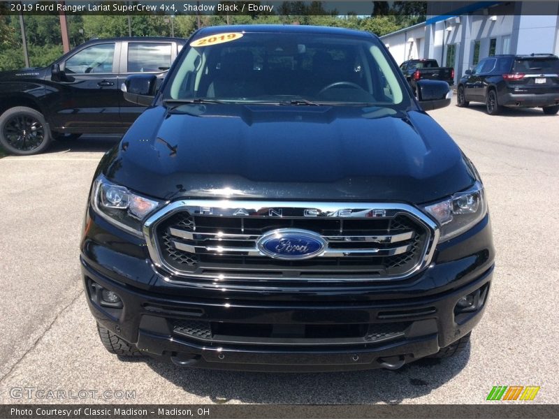 Shadow Black / Ebony 2019 Ford Ranger Lariat SuperCrew 4x4