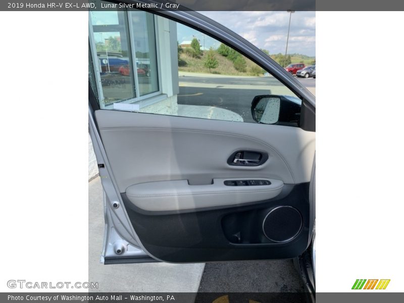 Lunar Silver Metallic / Gray 2019 Honda HR-V EX-L AWD