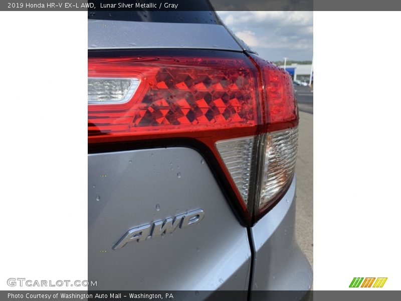 Lunar Silver Metallic / Gray 2019 Honda HR-V EX-L AWD