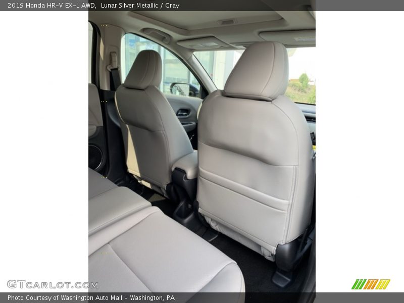 Lunar Silver Metallic / Gray 2019 Honda HR-V EX-L AWD