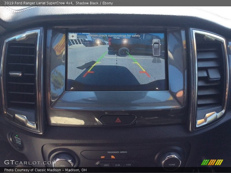 Shadow Black / Ebony 2019 Ford Ranger Lariat SuperCrew 4x4