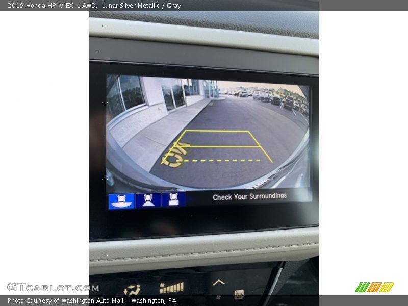 Lunar Silver Metallic / Gray 2019 Honda HR-V EX-L AWD