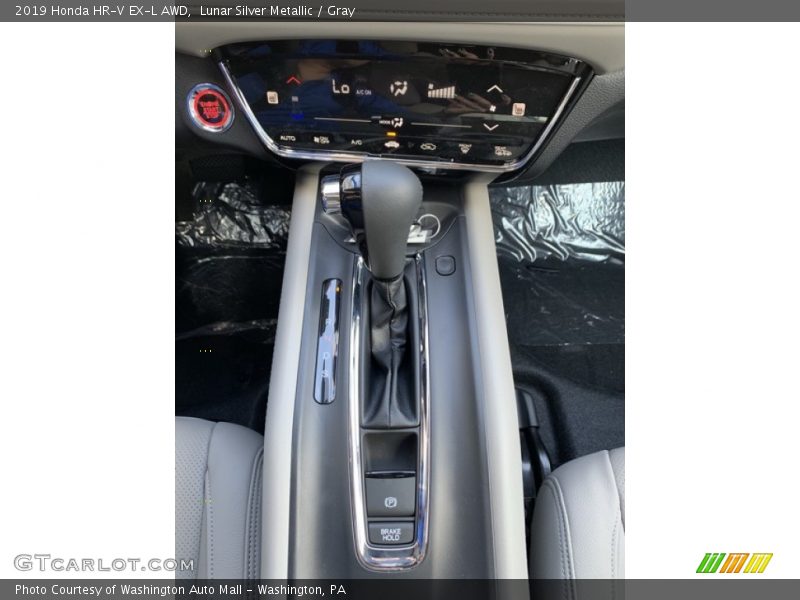 Lunar Silver Metallic / Gray 2019 Honda HR-V EX-L AWD
