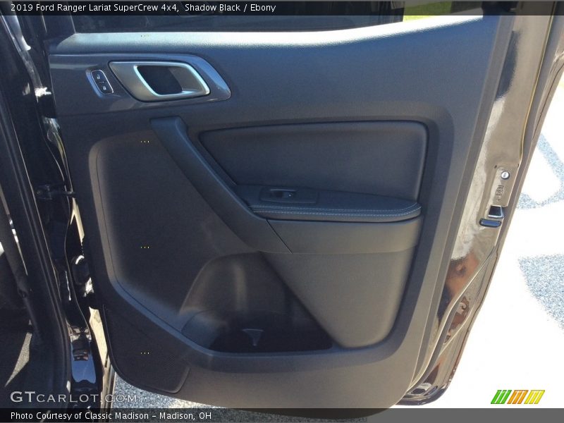 Shadow Black / Ebony 2019 Ford Ranger Lariat SuperCrew 4x4