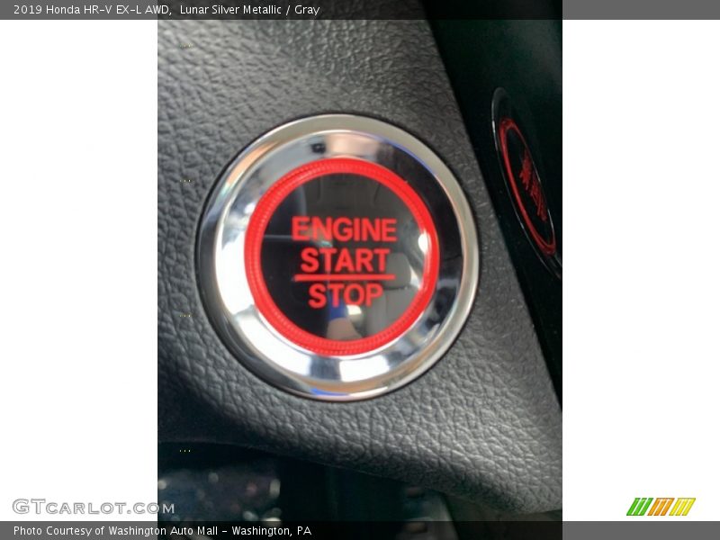 Lunar Silver Metallic / Gray 2019 Honda HR-V EX-L AWD
