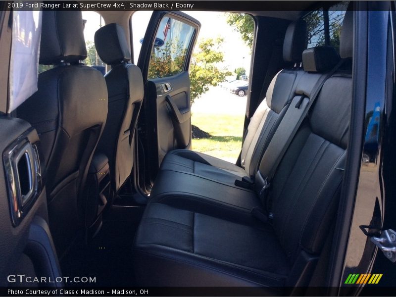 Shadow Black / Ebony 2019 Ford Ranger Lariat SuperCrew 4x4