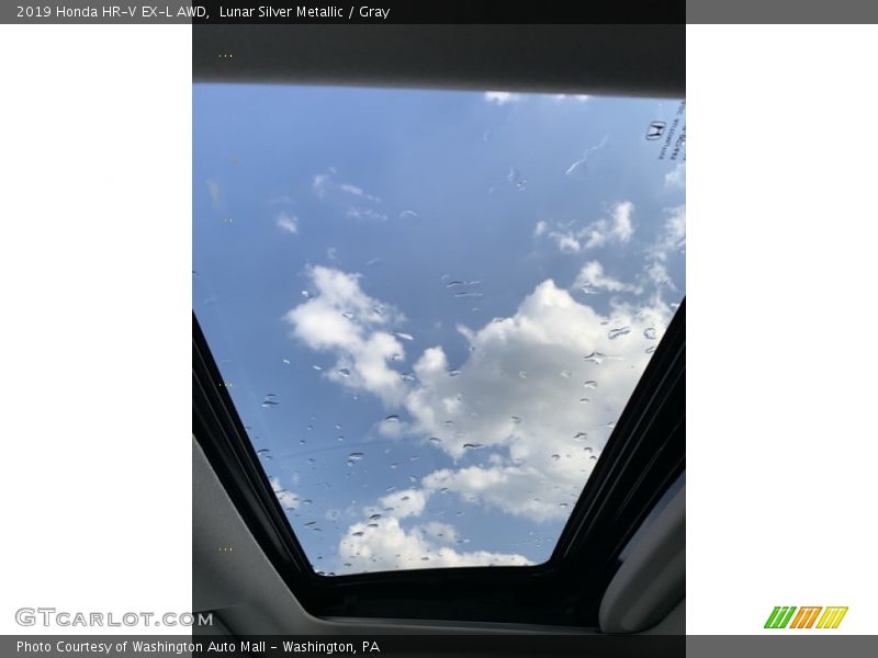 Lunar Silver Metallic / Gray 2019 Honda HR-V EX-L AWD