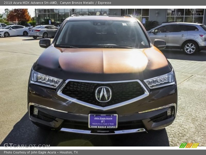 Canyon Bronze Metallic / Espresso 2019 Acura MDX Advance SH-AWD