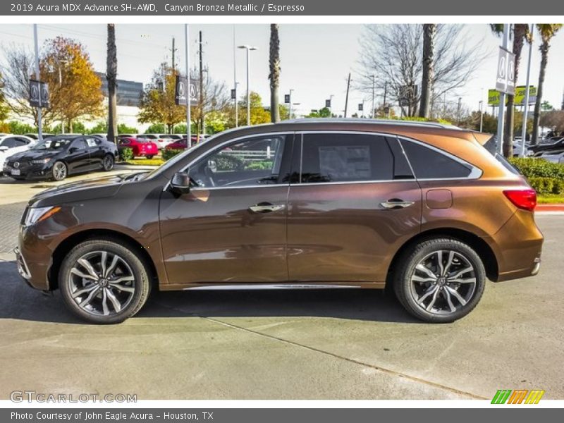 Canyon Bronze Metallic / Espresso 2019 Acura MDX Advance SH-AWD
