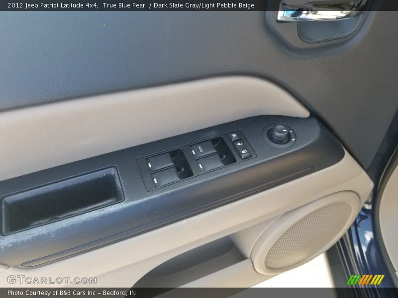 True Blue Pearl / Dark Slate Gray/Light Pebble Beige 2012 Jeep Patriot Latitude 4x4